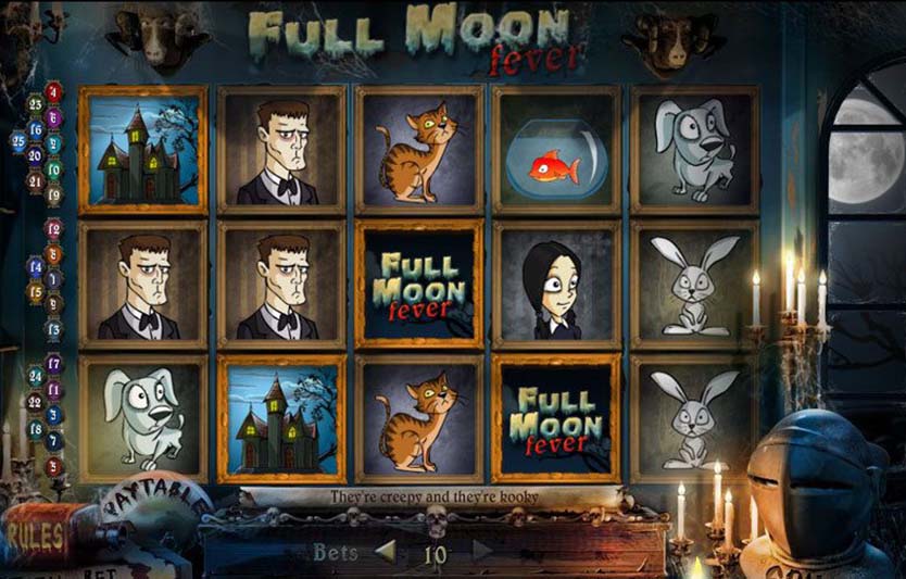 Обзор игровых автоматов Full Moon Fever